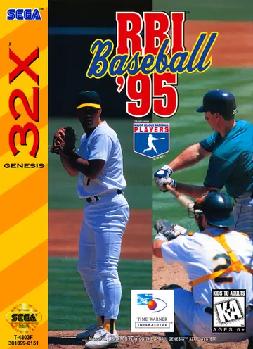 R.B.I. Baseball '95 box art