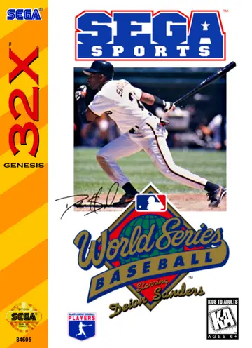 World Series Baseball Starring Deion Sanders box art