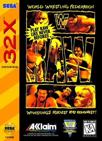 WWF Raw box art