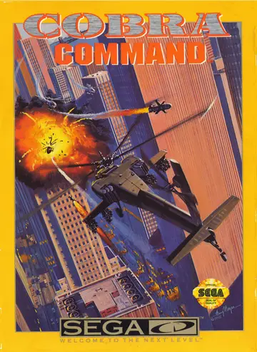 Cobra Command Sega CD box art