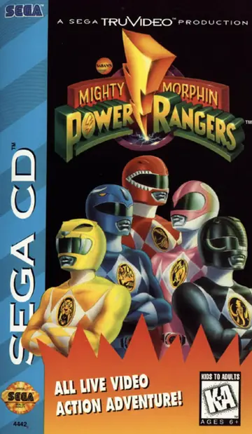 Mighty Morphin Power Rangers box art