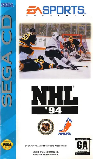 NHL '94 box art