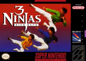 3 Ninjas Kick Back box art