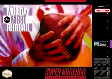 ABC Monday Night Football SNES box art
