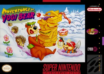 Adventures of Yogi Bear SNES box art