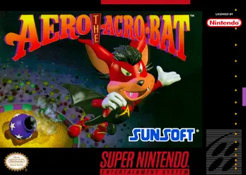 Aero the Acro-Bat box art