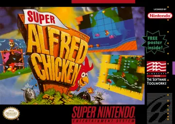 Alfred Chicken box art