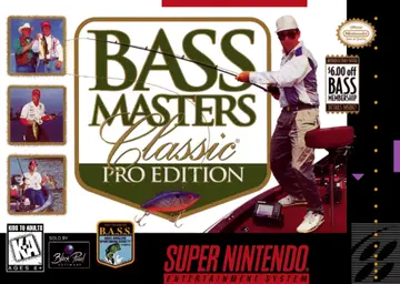 Bass Masters Classic: Pro Edition box art