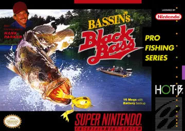 Bassin's Black Bass SNES box art