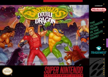 Battletoads & Double Dragon box art