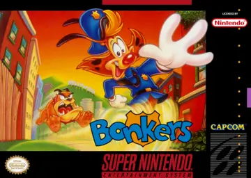 Bonkers SNES box art