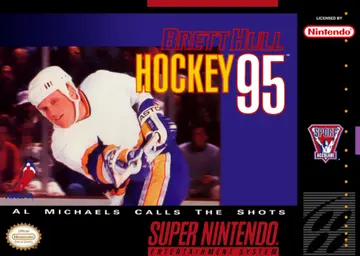 Brett Hull Hockey '95 box art