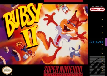 Bubsy 2 box art