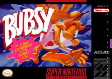 Bubsy in: Claws Encounters of the Furred Kind box art