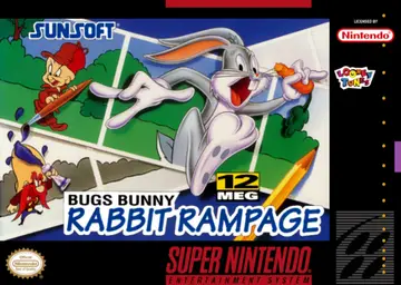 Bugs Bunny Rabbit Rampage box art