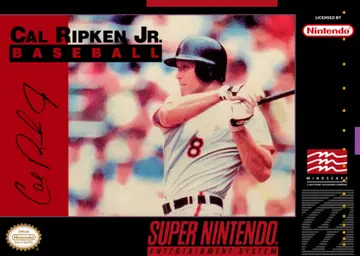 Cal Ripken Jr. Baseball box art