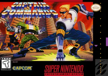 Captain Commando SNES box art