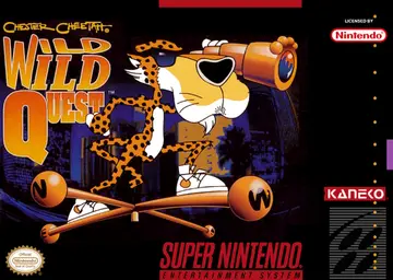Chester Cheetah: Wild Wild Quest SNES box art