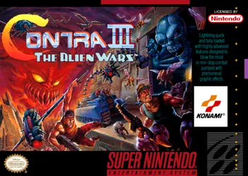 Contra III: The Alien Wars box art