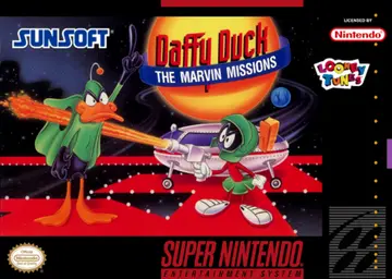 Daffy Duck: The Marvin Missions box art