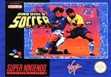 Dino Dini's Soccer SNES box art