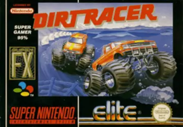 Dirt Racer SNES box art
