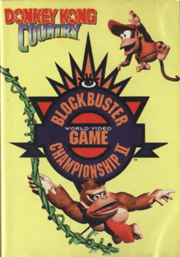 Donkey Kong Country: Competition Cartridge box art