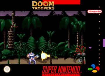 Doom Troopers: Mutant Chronicles SNES box art