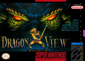 Dragon View SNES box art