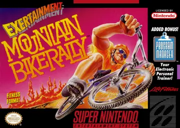 Exertainment Mountain Bike Rally SNES box art