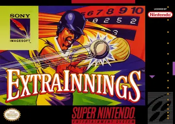 Extra Innings SNES box art