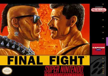Final Fight SNES box art