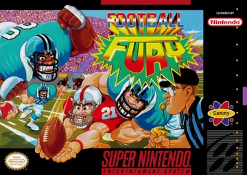 Football Fury SNES box art