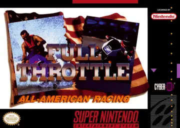 Full Throttle: All-American Racing box art