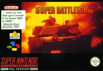 Garry Kitchen's Super Battletank box art