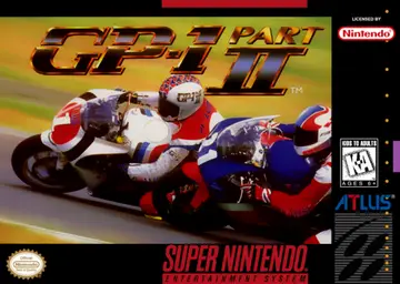 GP-1: Part II SNES box art