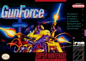 GunForce box art