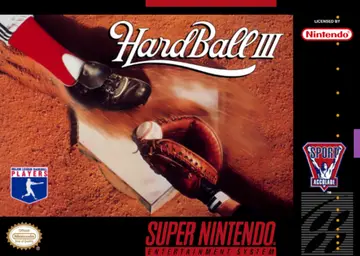 HardBall III SNES box art