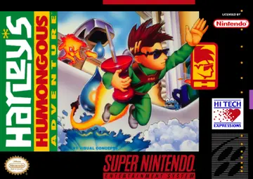 Harley's Humongous Adventure box art