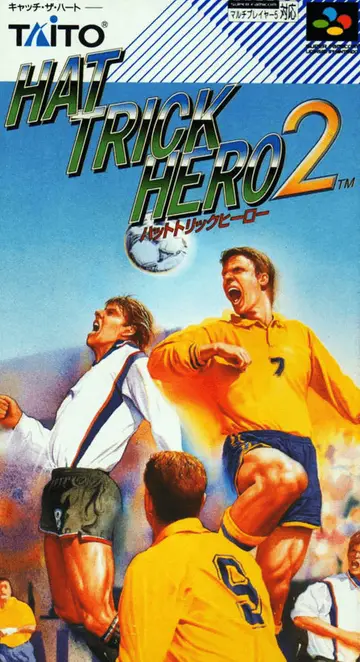 Hat Trick Hero 2 SNES box art