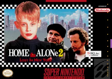 Home Alone 2: Lost in New York SNES box art