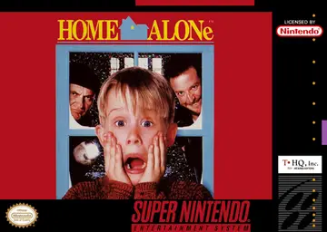Home Alone SNES box art
