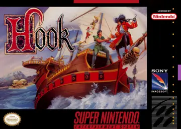 Hook SNES box art