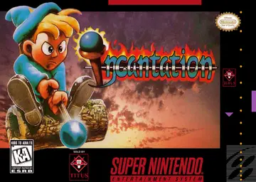 Incantation SNES box art