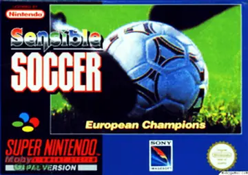 International Sensible Soccer: World Champions SNES box art