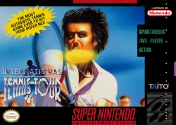 International Tennis Tour SNES box art