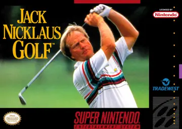 Jack Nicklaus Golf SNES box art