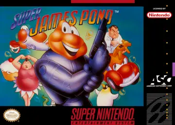 James Pond 2: Codename: RoboCod box art