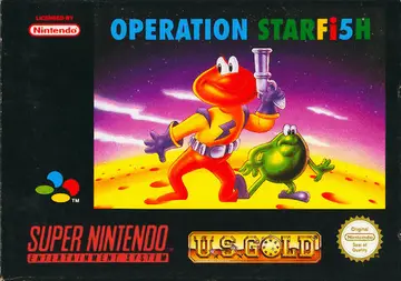 James Pond 3: Operation Starfish box art
