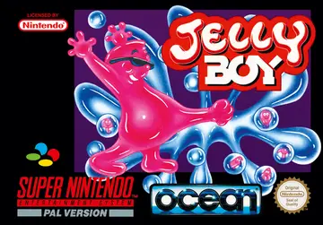 Jelly Boy SNES box art